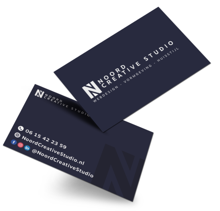 Noord Creative Studio Businesscard Mockup