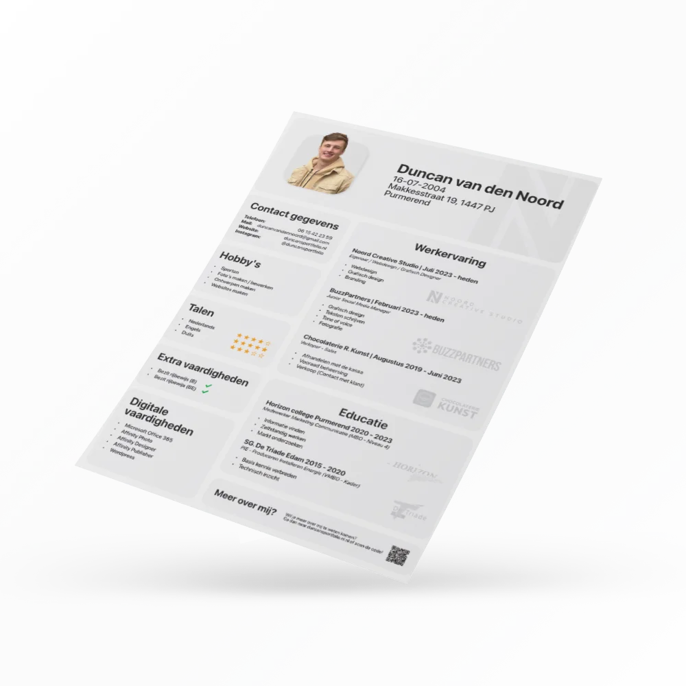 CV Duncan van den Noord